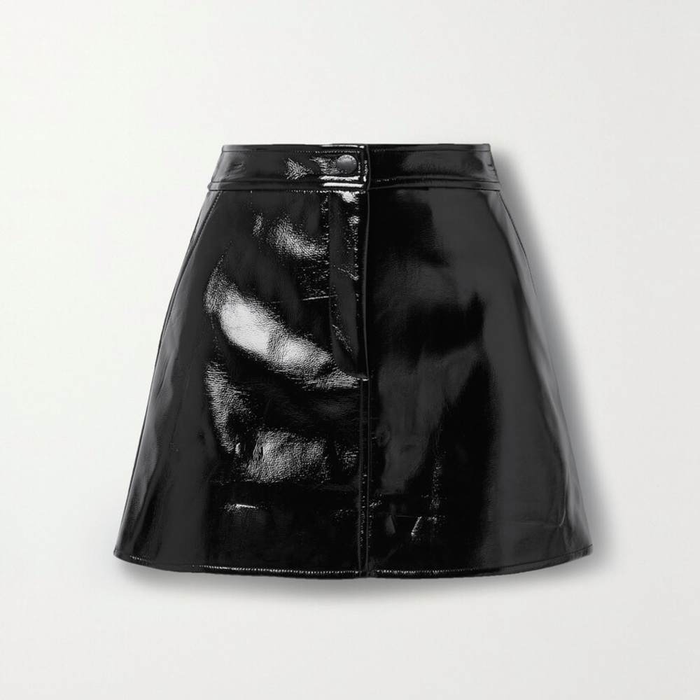 Micheal Michael Kors faux patent mini skirt size 8